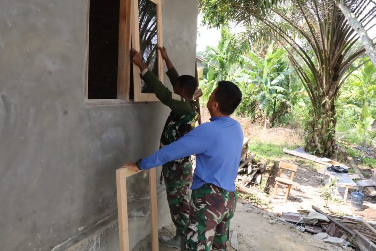 TMMD ke-127 Bangun Rumah, Bangun Harapan Warga Tenayan Raya