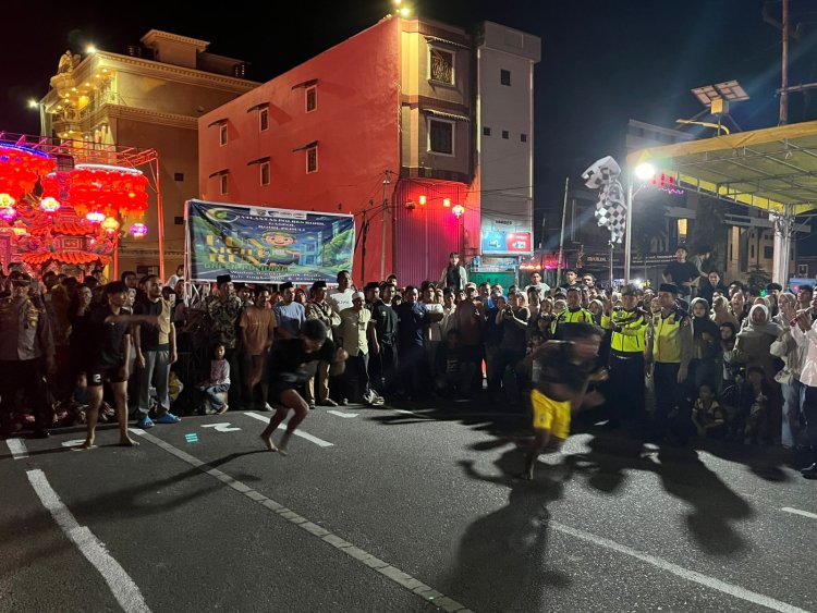 Fun Night Run Green Policing, Wadah Kreatif Remaja Rohil Jaga Lingkungan dan Kamtibmas Jelang Idul Fitri