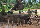 Jembatan Garuda Terus Dibangun, Kodim 0301/Pekanbaru Permudah Akses Masyarakat