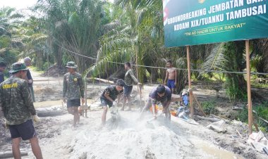 Tahapan Pengecoran dan Perakitan Besi Jadi Prioritas Pembangunan Jembatan Garuda