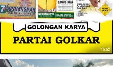 Masyarakat Berterima Kasih Atas Aksi Nyata Kolaborasi Tiga Caleg Golkar.