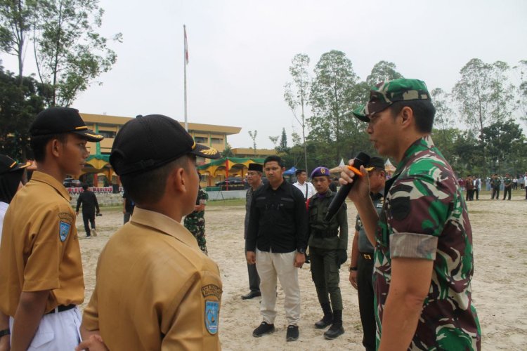 Dandim 0301/Pbr Mewakili Danrem 031/WB Hadiri LKBB Tingkat SLTA Se Sumatera
