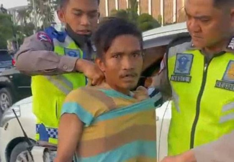 Usai Menabrak Pelajar, Pelaku Pengendara Motor Terciduk Bawa Sabu Oleh Satlantas Pekanbaru