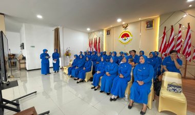 Jalasenastri Lanal Ranai melaksakan webinar kupas tuntas ASI, MP-ASI Dan stunting.