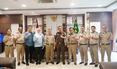 Kepala Kejaksaan Tinggi Riau Terima Kunjungan Kerja Sekaligus Silaturahmi Kepala Kantor Wilayah BPN Provinsi Riau