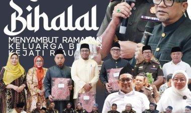 Sambut Ramadan 1445 H, Keluarga Besar Kejaksaan Tinggi Riau menggelar Halal Bihalal