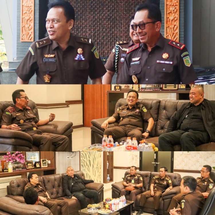 Kajati Riau Sambut Kedatangan Direktur Penuntutan Jampidmil Kejaksaan Agung Republik Indonesia