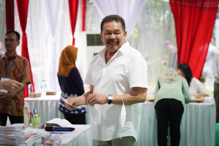 Jaksa Agung ST Burhanuddin Gunakan Hak Pilih dalam Pesta Demokrasi 14 Februari 2024