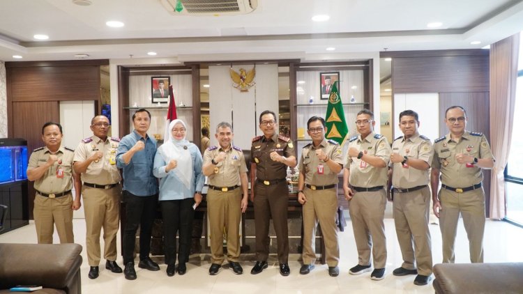 Kepala Kejaksaan Tinggi Riau Terima Kunjungan Kerja Sekaligus Silaturahmi Kepala Kantor Wilayah BPN Provinsi Riau