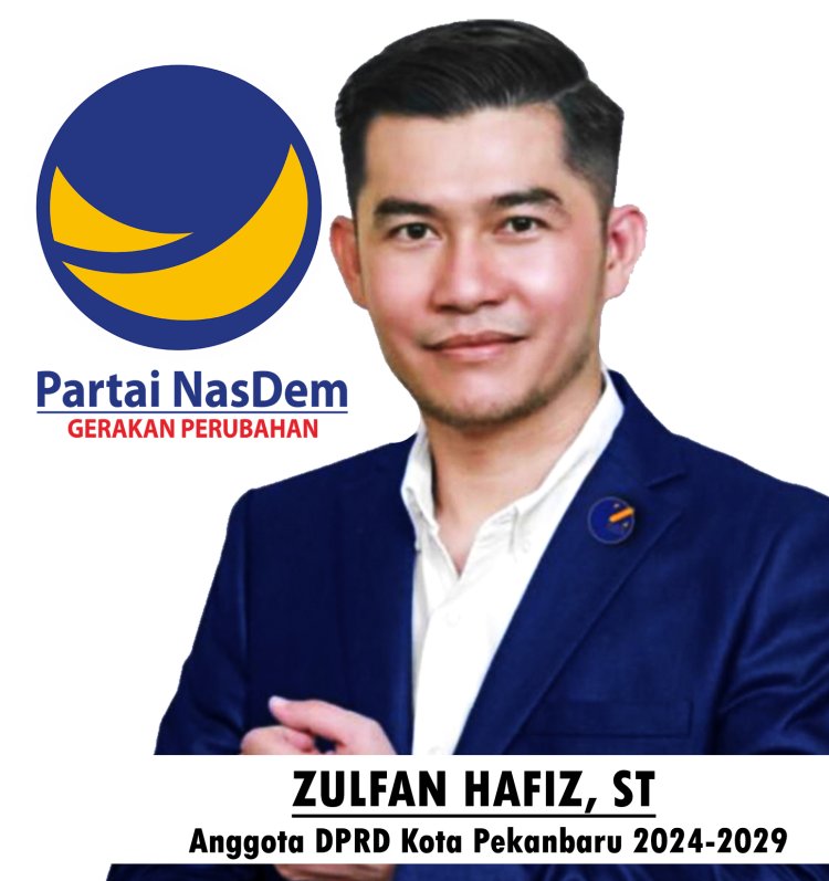 Aliansi Pemuda Riau Bersatu (APRB) Mengucapkan Selamat Atas Terpilihnya Zulfan Hafiz, ST ke DPRD Kota Pekanbaru Priode 2024 s/d 2029