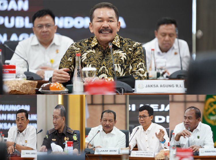 Kejaksaan Agung dan Komisi Kejaksaan Tingkatkan Kerjasama Menuju Kejaksaan yang Profesional, Humanis dan Berintegritas