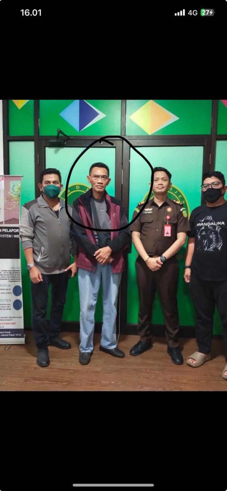 Tim Satgas SIRI Berhasil Mengamankan Buronan (DPO) Selama 8 Tahun Perkara Korupsi Atas Nama Terpidana R. BASUKI WISMANTORO