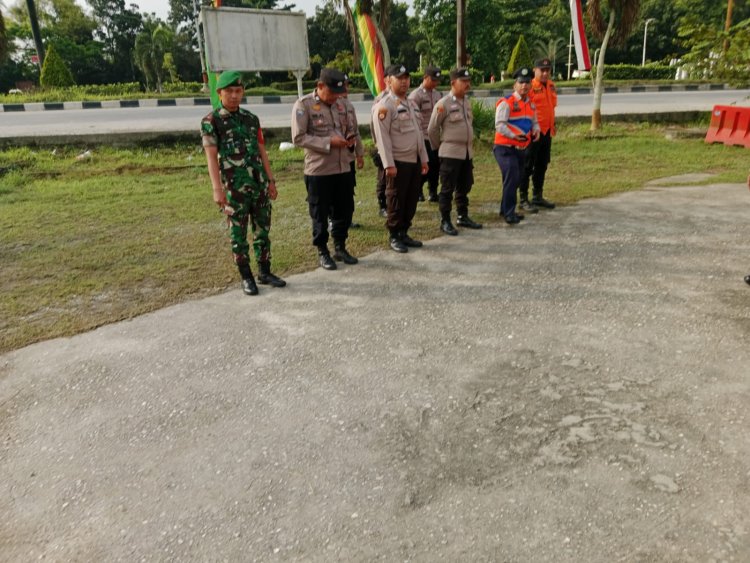 Puncak Arus Balik Diprediksi Minggu, Personel Kodim 0301/Pbr Ingatkan Ini Pada Masyarakat.