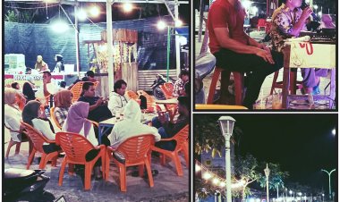 Malioboro nya Perawang Dijalan Minas Perawang KM10 Jadi Icont Wisata Masyarakat Perawang