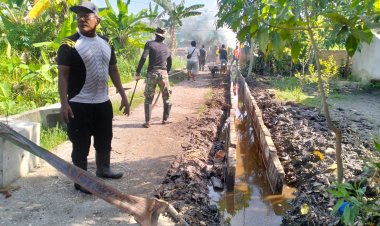 Satgas TMMD Bangun Drainase di Jalan Hiu Ruas 11 Guna Kurangi Banjir