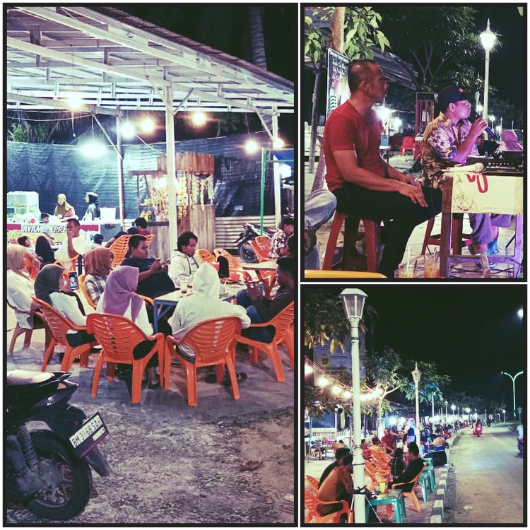 Malioboro nya Perawang Dijalan Minas Perawang KM10 Jadi Icont Wisata Masyarakat Perawang