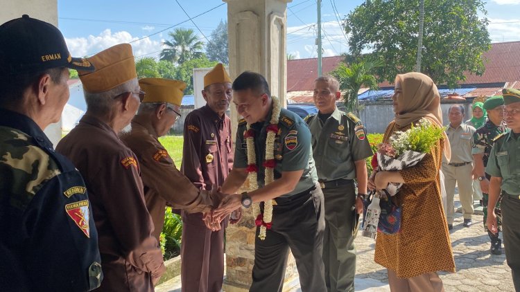Kababinminvetcad Kodam I/ Bukit Barisan Melaksanakan Kunjungan kerja ke Kanminvet 23 Dumai