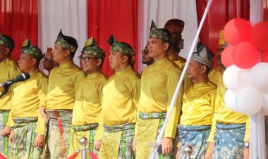 Dandim 0301/Pbr Ikuti dan Hadiri Upacara Peringati Hari Jadi Kota Pekanbaru ke 240