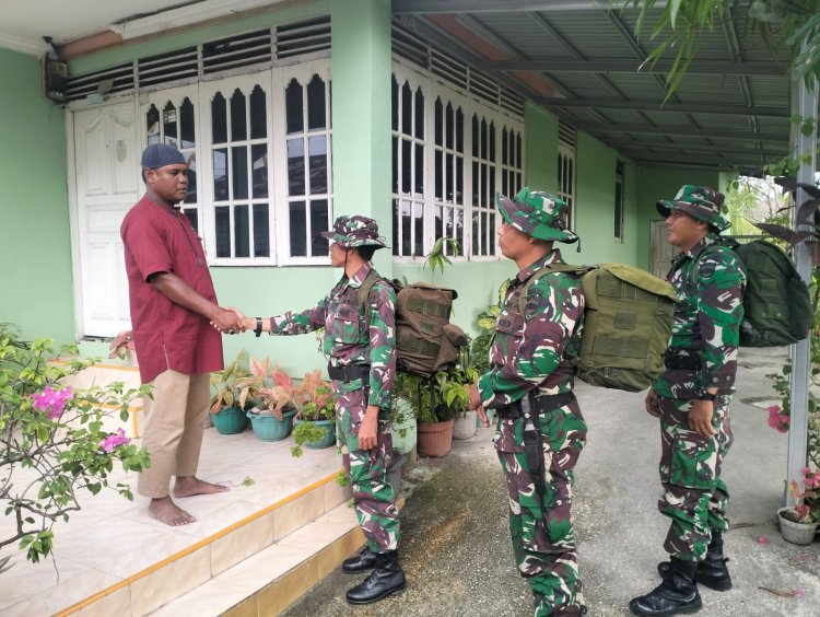 Satgas TMMD Berpamitan, Warga Meranti Pandak Menangis Terisak Haru