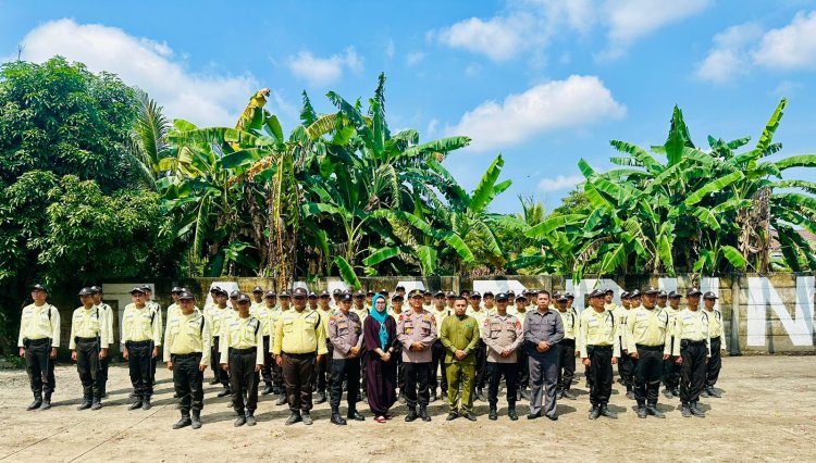 Diksar Satpam Ke-63 PT Tamaddun Riau Resmi di Tutup Oleh Polda Riau