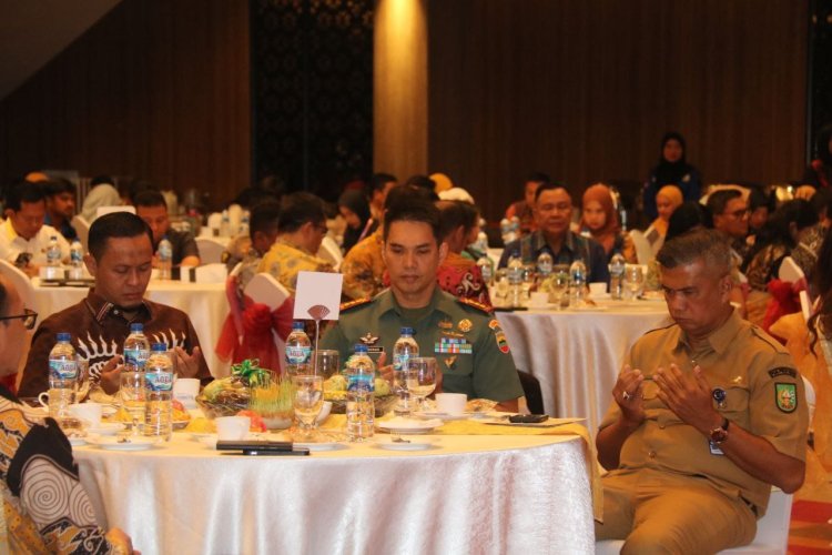 Dandim 0301/Pbr Hadiri Saresehan yang Ditaja Oleh BNN