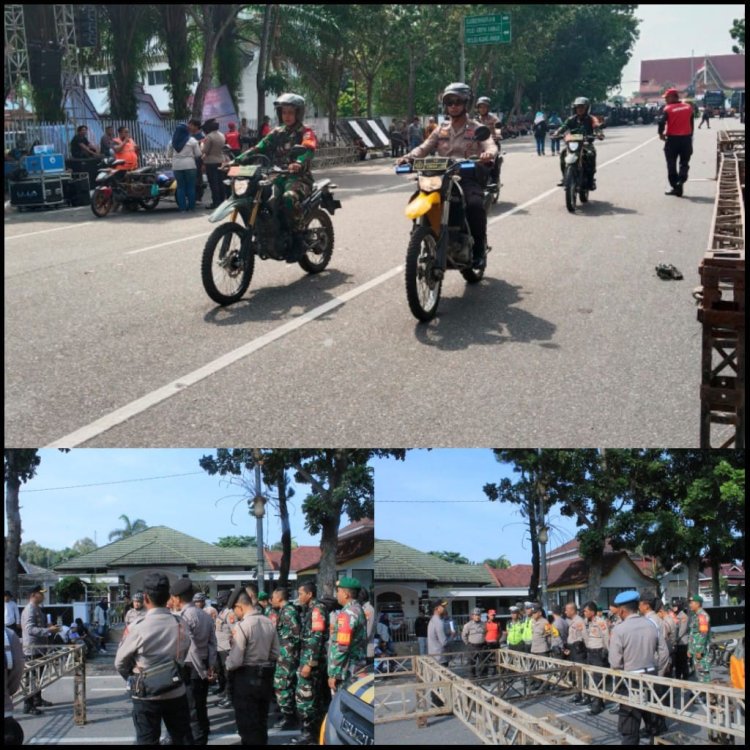 Kodim 0301/Pbr Ikuti Simulasi Sispamkota Pilkada 2024.