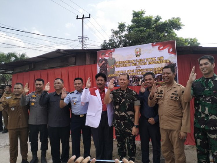 Diresmikan Danrem 031 WB, Kodim 0301 PBR Dukung Program KASAD TNI AD dan Jadikan Kampung Produktif
