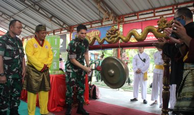 Dandim 0301 Pekanbaru Buka Turnamen Pencak Silat Cup 6 Lintau IX Koto Indonesia