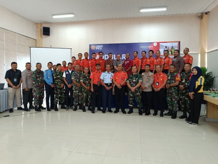 Diwakili Danramil 02/ Kota,Dandim 0301/ Pbr Hadiri Latihan Modular - Modul 2