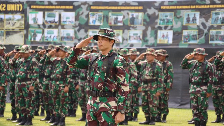 Dandim 0301/Pbr Ditunjuk Jadi Komandan Upacara Penutupan TMMD Ke 121
