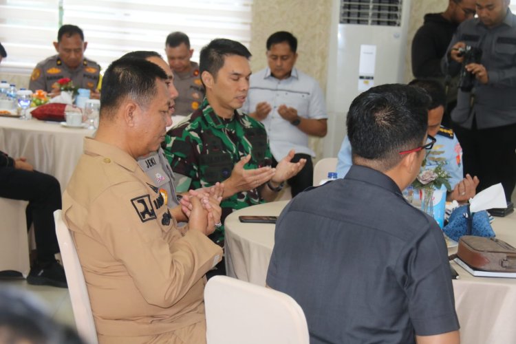 Wujudkan Pilkada Damai dan Sejuk, Dandim 0301 Pbr Hadiri Silaturahmi Bersama Forkopimda Pekanbaru