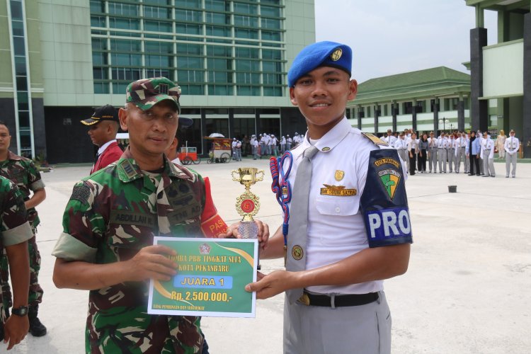Kodim 0301/Pbr Sukses Laksanakan Lomba PPB Guna Meriahkan HUT TNI ke - 79
