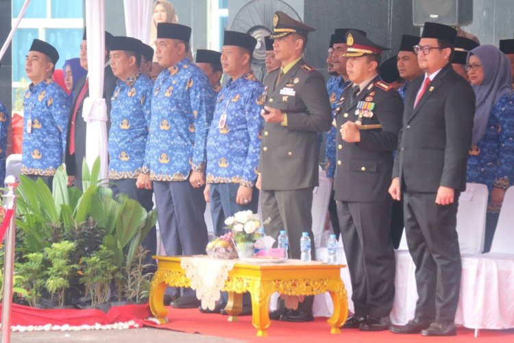 Dandim 0301/Pbr Hadiri Upacara Memperingati Hari Kesaktian Pancasila Tahun 2024