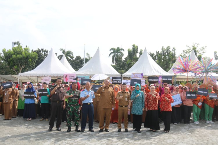 Danramil 06/Sukajadi Wakili Dandim 0301/Pbr di HKN ke-60, Dukung Gerakan Cegah Stunting dan Kesehatan Ibu-Anak