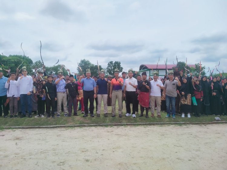 Wakili Dandim, Danramil 02/Kota Hadiri Open Danyon Arhanud Archery Cup 2024