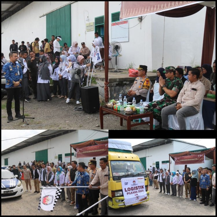 Pendistribusian Logistik Pemilu 2024, Dandim Pekanbaru Pastikan Keamanan Terjamin