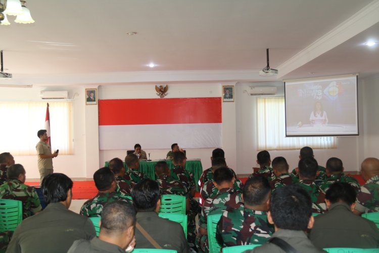 Kodim 0301/Pekanbaru Tingkatkan Kewaspadaan Lewat Sosialisasi Anti-Radikalisme