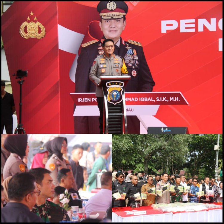 Dandim 0301 Pbr Berikan Apresiasi Kapolda Riau Bekerjasama Menjaga Kondusifitas Kamtibmas dan Politik