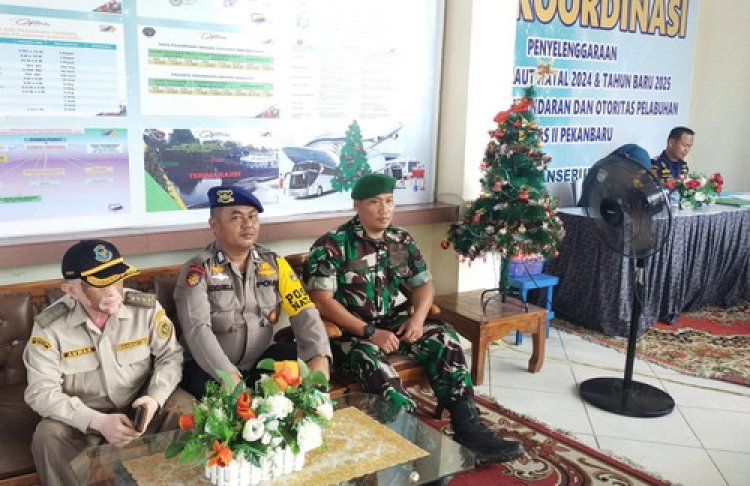 Babinsa Kodim0301/Pbr Terus Laksanakan Pengamanan di Posko Terpadu