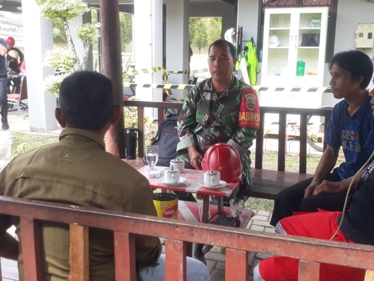 Melalui Komsos,Babinsa Kodim Ajak Perusahaan Bisa Bersinergi Dengan Masyarakat