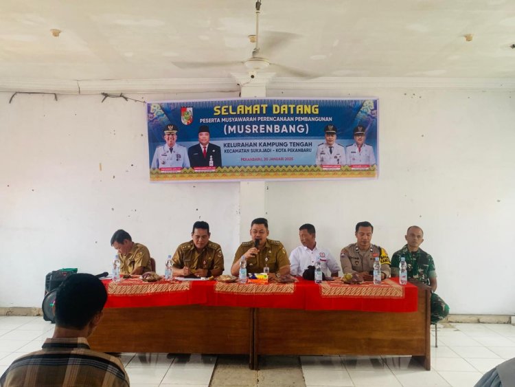 Babinsa Kodim Hadiri Musrenbang Kelurahan Demi Pastikan Aspirasi Warga Binaan Tersampaikan