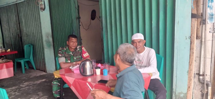 Babinsa Kodim 0301/Pbr Sosialisasikan Pendaftaran Calon Tamtama TNI AD Gel.I TA. 2025 Kepada Warga Binaan