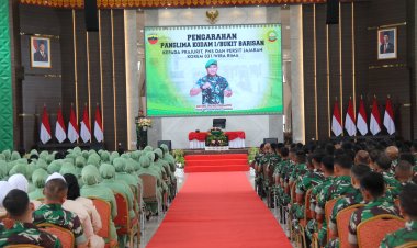 Pangdam I/BB Ajak Prajurit Menyamakan Visi dan Misi Terhadap Kebijakan Pimpinan Dalam Menghadapi Tuntutan Dinas