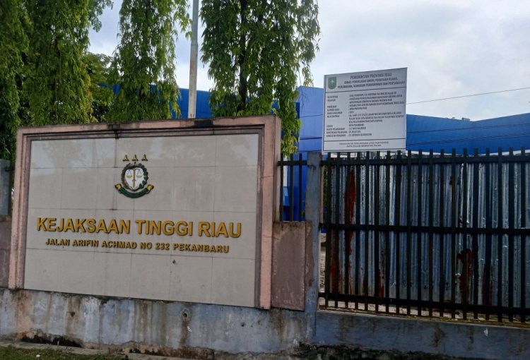 Diduga Proyek "SILUMAN": Renovasi Gudang Barang Bukti Kejati Riau Senilai 6,7 Miliar Jadi Sorotan