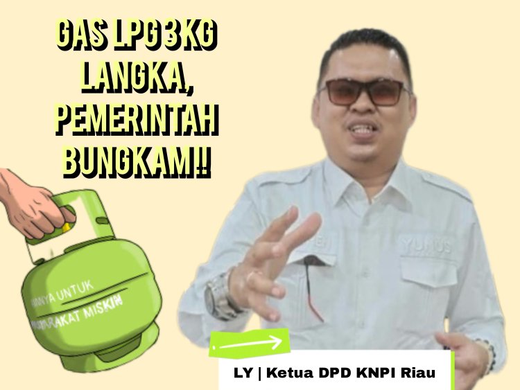 Ketua KNPI Riau Geram: Gas LPG 3 Kg Langka, Salahkan Pemerintah!
