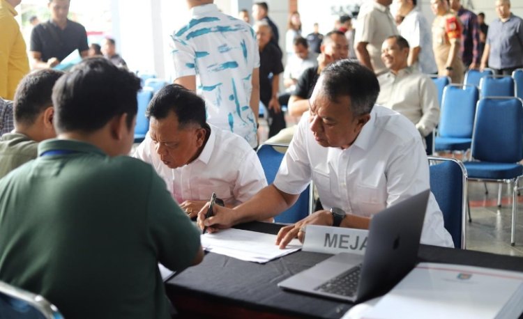 Bupati dan Wakil Bupati Meranti Hadiri Pemeriksaan Kesehatan Bersama Ratusan Kepala Daerah di Jakarta