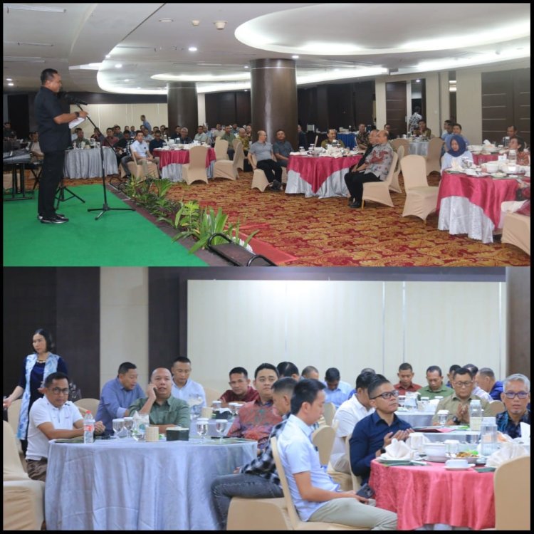 Kasdim 0301/Pbr Hadiri Jamuan Makan Malam Bersama Pangdam I/ BB