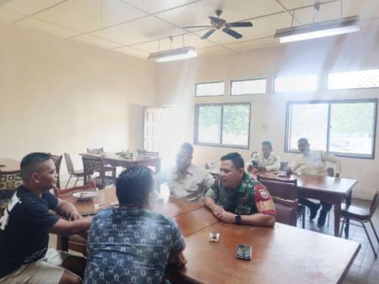 Babinsa Kodim 0301/Pbr Ajak Masyarakat Terus Tingkatkan Keamanan dan Hindari Penyalahgunaan Narkoba