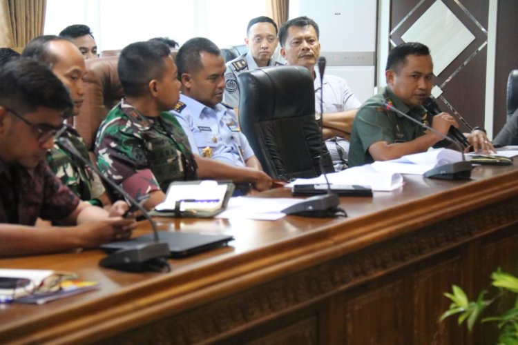 Kasdim Letkol Muliyadi Bersama Forkopimda Pekanbaru Gelar Rapat Bahas Penanganan Pengungsi Rohingya, Ini Hasilnya