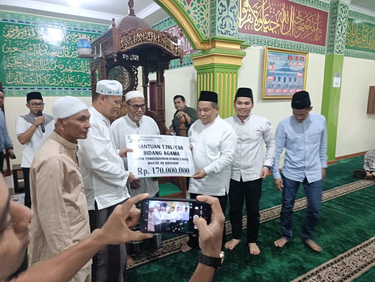 Wagubri Salurkan Bantuan Untuk Rumah Tahfiz dalam Safari Ramadhan